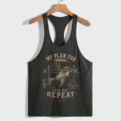 Bodybuilding Racerback Tank Top- TT03149