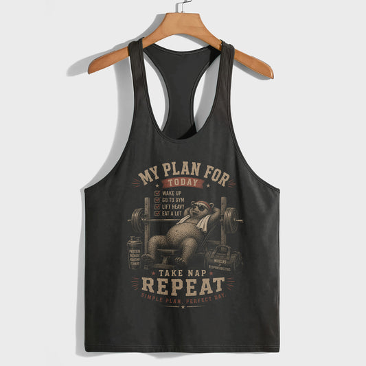 Bodybuilding Racerback Tank Top- TT03149