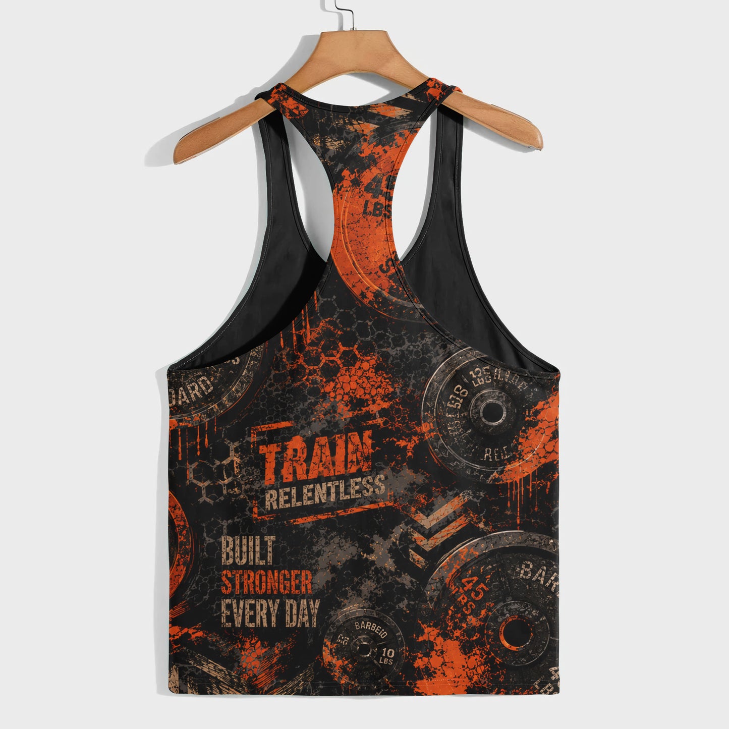 Camo Racerback Tank Top – Tactical Strength for Bodybuilders- TT03210