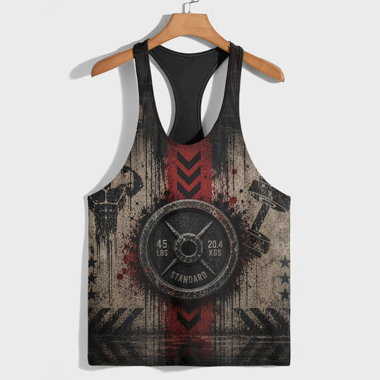 Bodybuilding Racerback Tank Top- TT03218