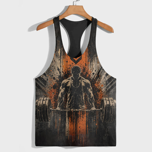 Bodybuilding Racerback Tank Top- TT03219