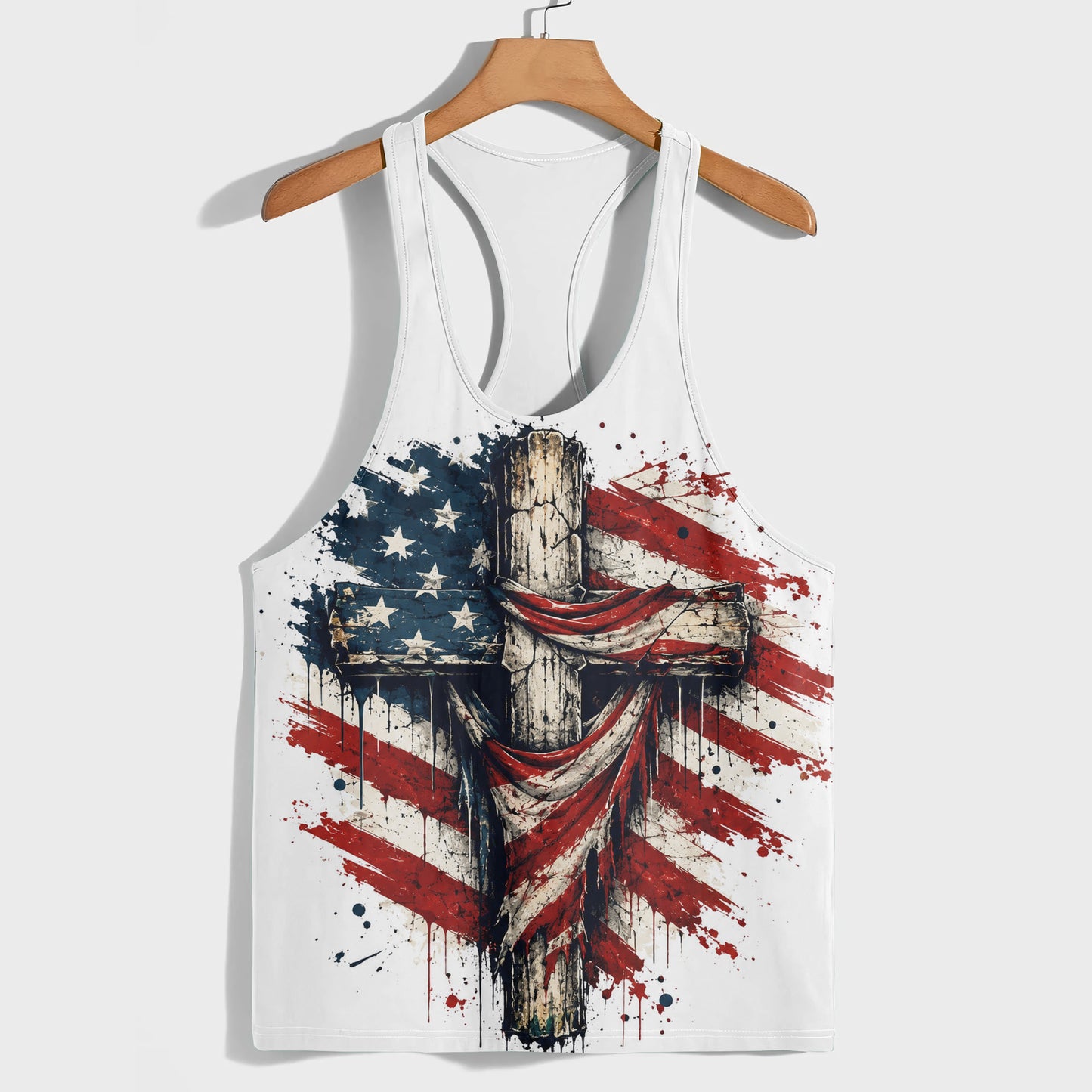 Cross of Faith Racerback Tank Top- TT03234