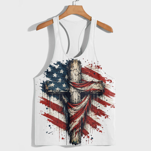 Cross of Faith Racerback Tank Top- TT03234