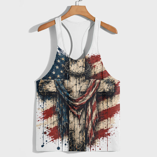 Cross of Faith Racerback Tank Top- TT03235