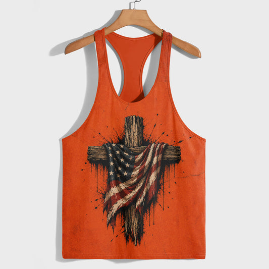 Cross of Faith Racerback Tank Top- TT03240