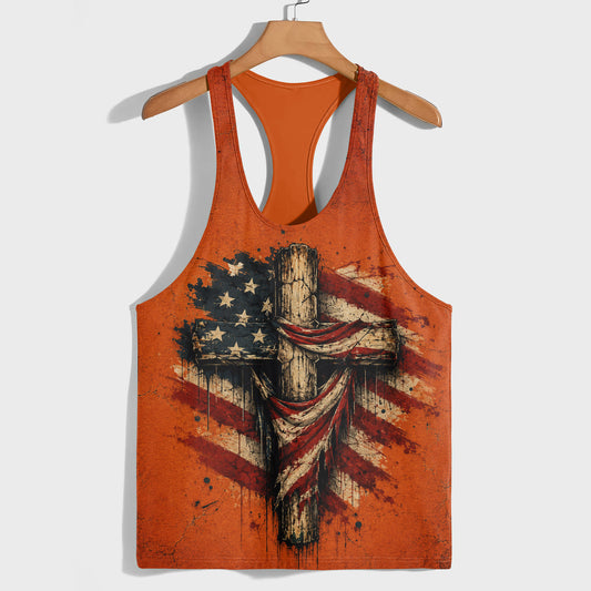 Cross of Faith Racerback Tank Top- TT03241