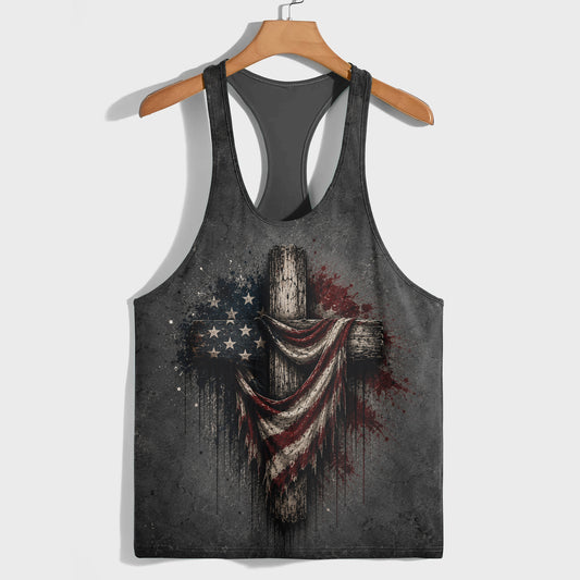 Cross of Faith Racerback Tank Top- TT03243