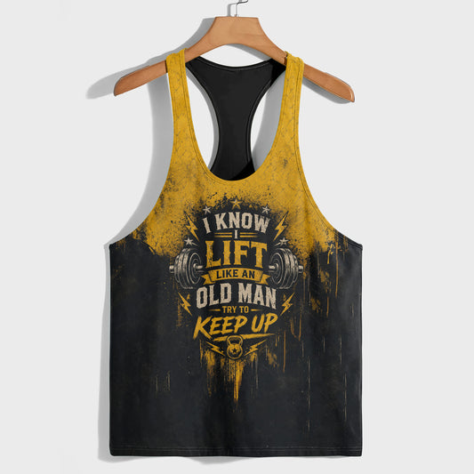 Bodybuilding Racerback Tank Top- TT03256
