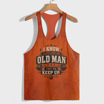 Bodybuilding Racerback Tank Top- TT03259