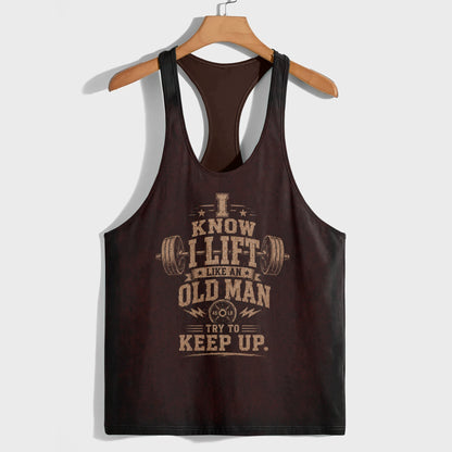 Bodybuilding Racerback Tank Top- TT03260