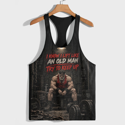 Bodybuilding Racerback Tank Top- TT03300