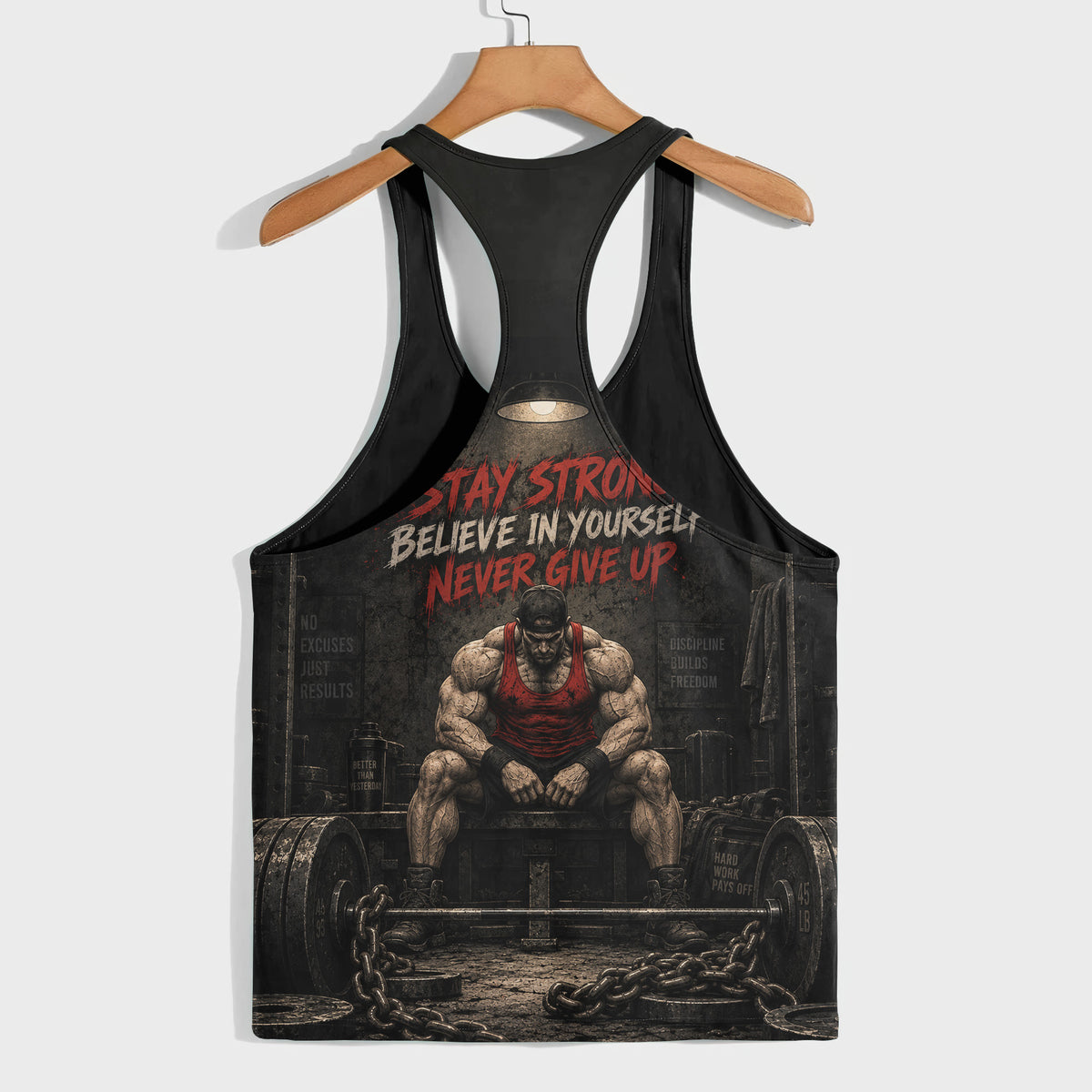 Bodybuilding Racerback Tank Top- TT03301
