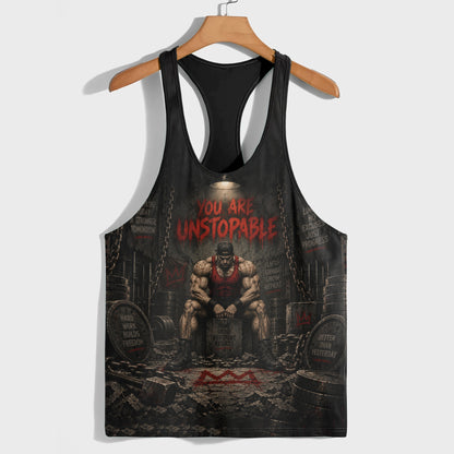 Bodybuilding Racerback Tank Top- TT03302