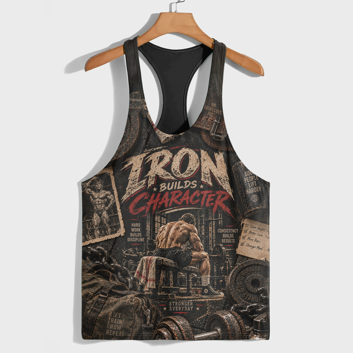 Bodybuilding Racerback Tank Top- TT03379