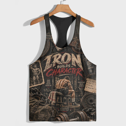 Bodybuilding Racerback Tank Top- TT03379