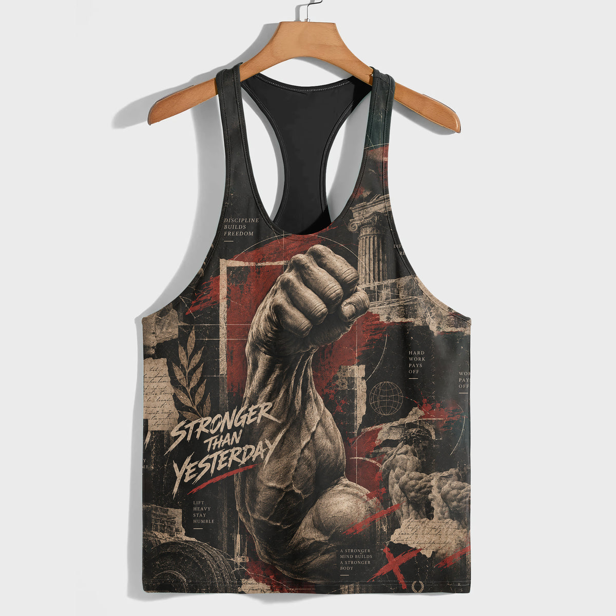 Bodybuilding Racerback Tank Top- TT03380