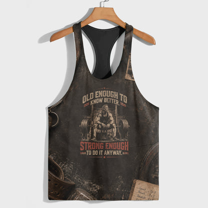 Bodybuilding Racerback Tank Top- TT03393