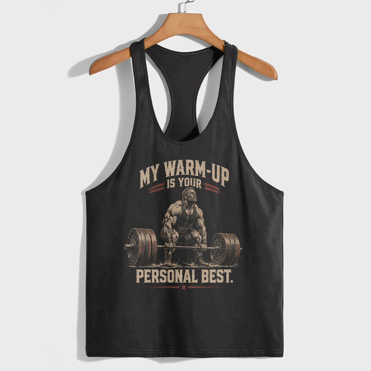 Bodybuilding Racerback Tank Top- TT03395