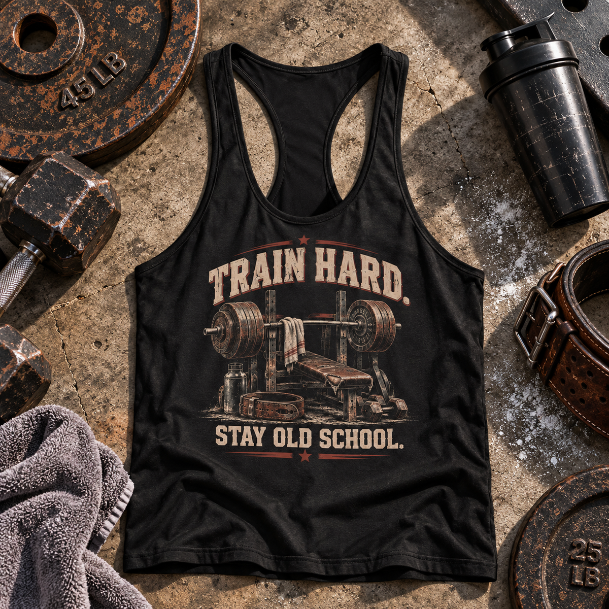 Bodybuilding Racerback Tank Top- TT03397